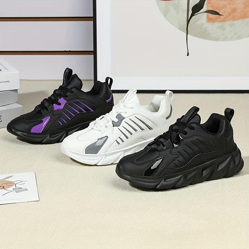 Thick Sole Shock Absorption Running Shoes Non Slip Casual Sneakers