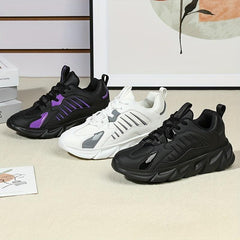 Thick Sole Shock Absorption Running Shoes Non Slip Casual Sneakers