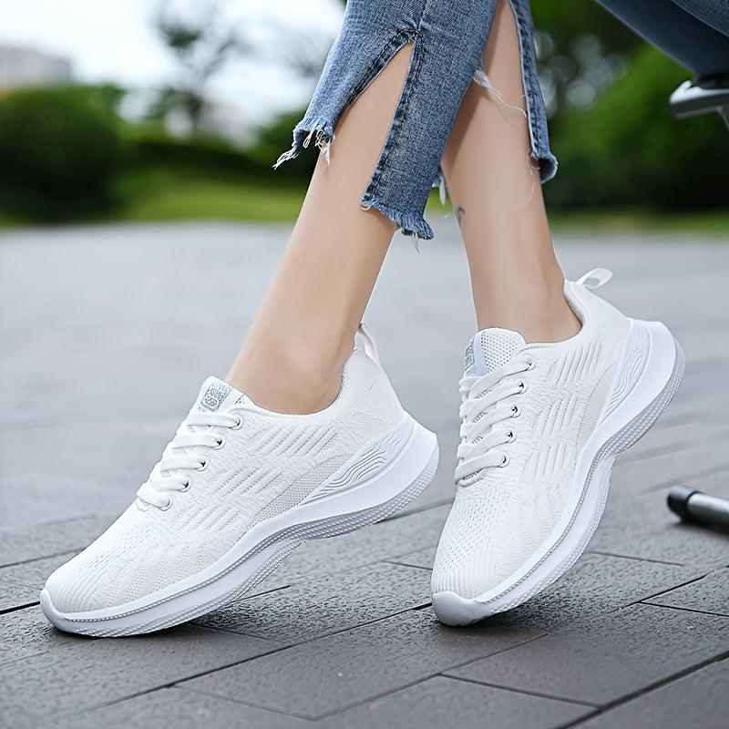 Women's Mesh Breathable Running Shoes Soft Comfortable Outdoor Sneakers