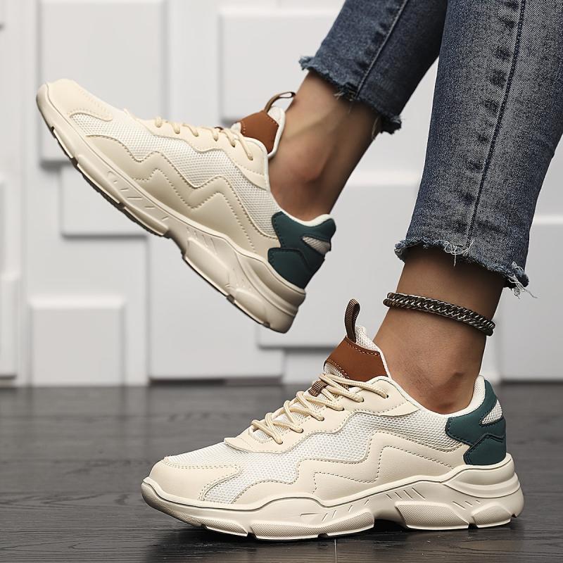 Breathable Thick Bottom Sneakers Lightweight Running Shoes