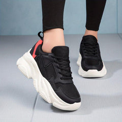 Casual Comfortable Thick Bottom Shoes Breathable Running Shoes