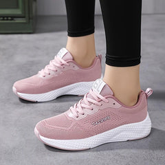 Women's Letter Graphic Running Shoes Outdoor Mesh Sneakers