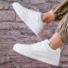 Women's Casual Shoes Lightweight Non slip Flat Skate Shoes