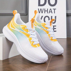 Women's Ombre Lace-Up Running Shoes