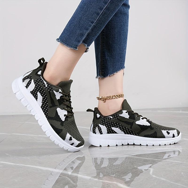 Camouflage Running Shoes Non-slip Lightweight Breathable Outdoor Sport