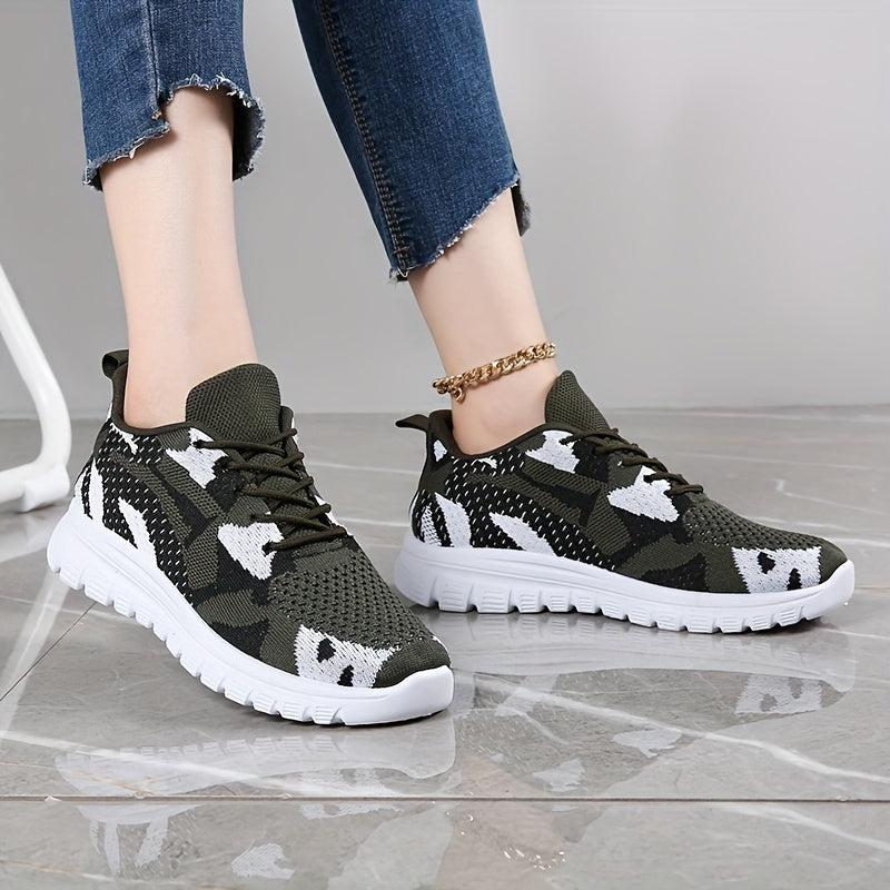 Camouflage Running Shoes Non-slip Lightweight Breathable Outdoor Sport