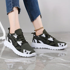 Camouflage Running Shoes Non-slip Lightweight Breathable Outdoor Sport