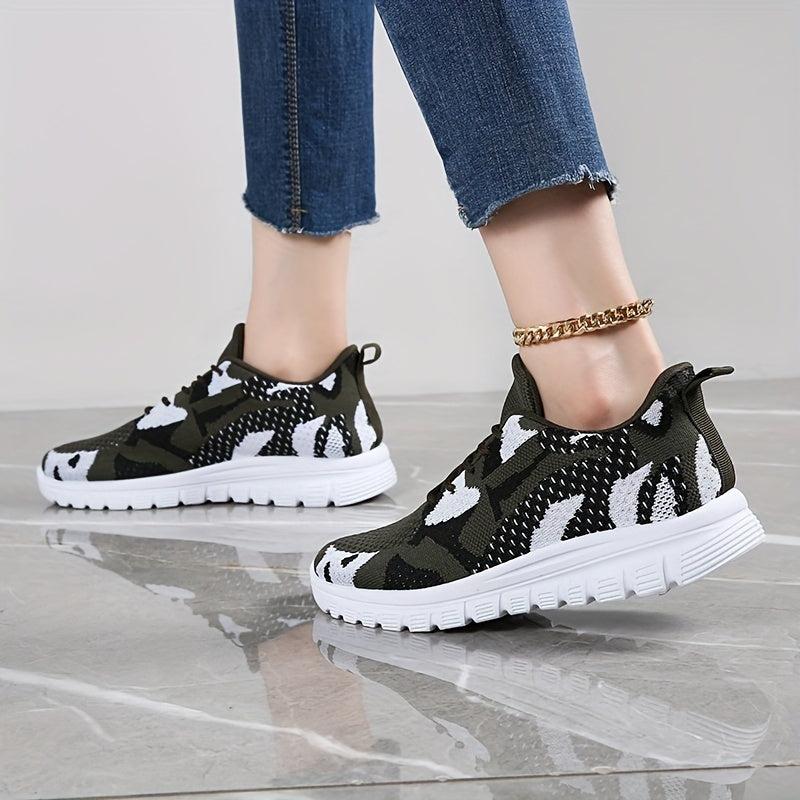 Camouflage Running Shoes Non-slip Lightweight Breathable Outdoor Sport