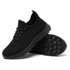 Mesh Breathable Lightweight Flying Woven Shoes Casual Non Slip Running Shoes