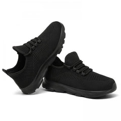 Mesh Breathable Lightweight Flying Woven Shoes Casual Non Slip Running Shoes