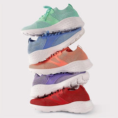 Women's Mesh Breathable Woven Shoes Lightweight Soft Sole Casual Sport Shoes