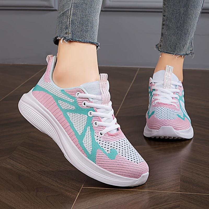Women's Athletic Running Shoes Breathable Mesh Sneakers For Outdoor