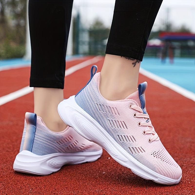 Breathable Thick Sole Shock Absorption Running Shoes