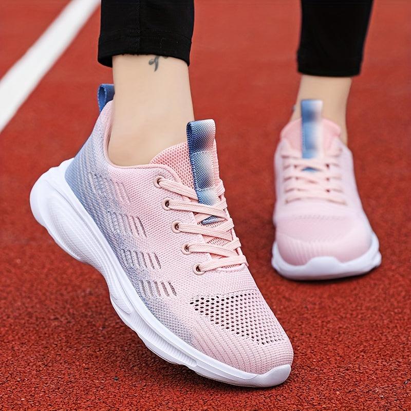 Breathable Thick Sole Shock Absorption Running Shoes