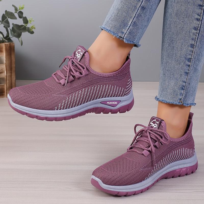 Breathable Mesh Running Shoes Lightweight Non Slip Sneakers