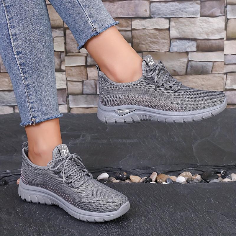 Breathable Mesh Running Shoes Lightweight Non Slip Sneakers