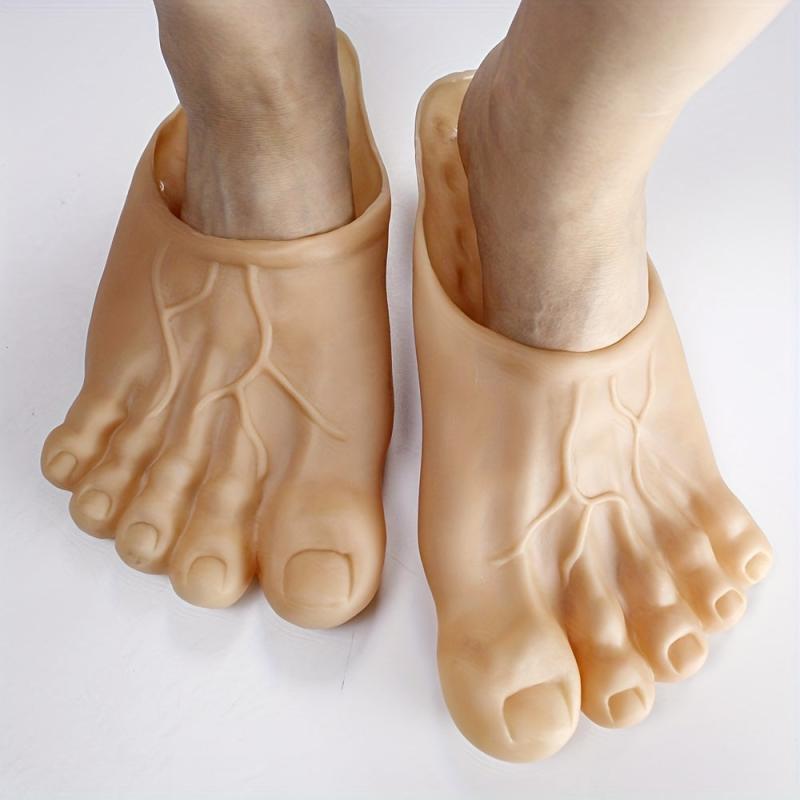 Funny Feet Slippers Barefoot Shoes Costume Party Dress Up Shoes