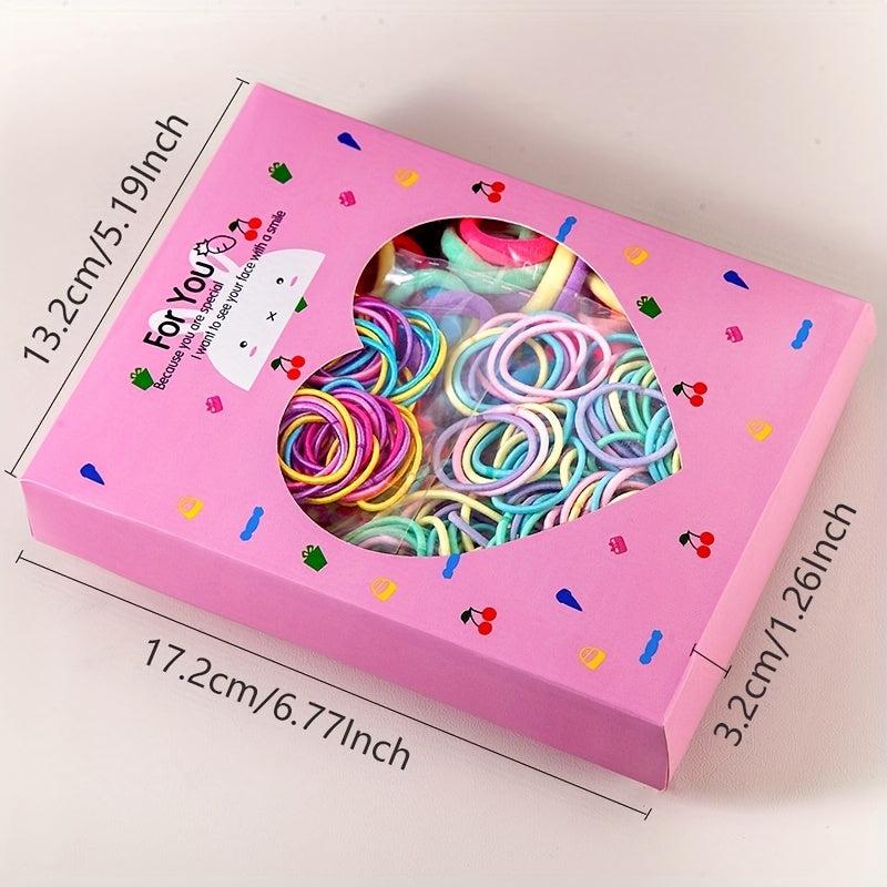 Hair Accessories Gift Set Candy Hair Clip Hair Tie Jewelry Set