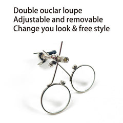 Steampunk Kaleidoscope Glasses Crystal Lens Halloween Costume Accessories