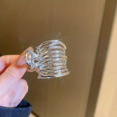 Metal Hair Claw Shark Hairpin High Ponytail Hairclip