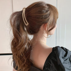 Big Size Banana Shape Hair Clip for Thick Hair