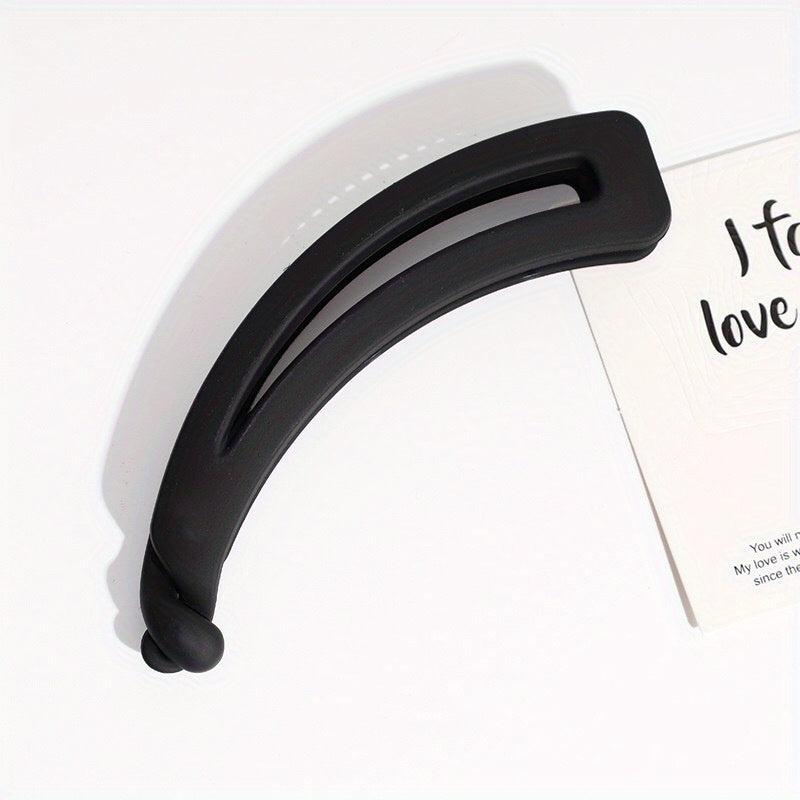 Big Size Banana Shape Hair Clip for Thick Hair