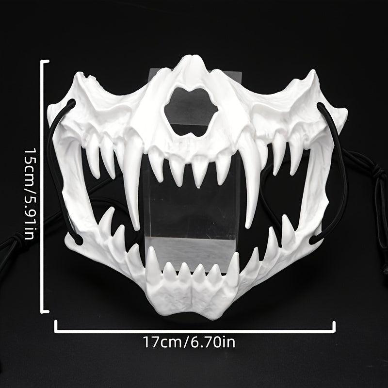 Anime Half Face Mask for Men Cosplay Props