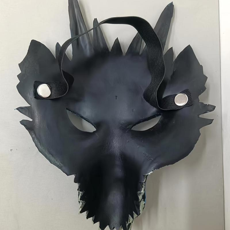 Dragon Latex Mask Cosplay Halloween Costume Party Props