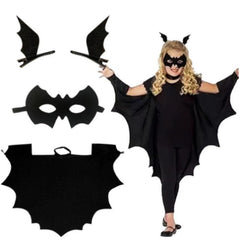 Halloween Cloak Bat Design Costume