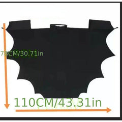 Halloween Cloak Bat Design Costume