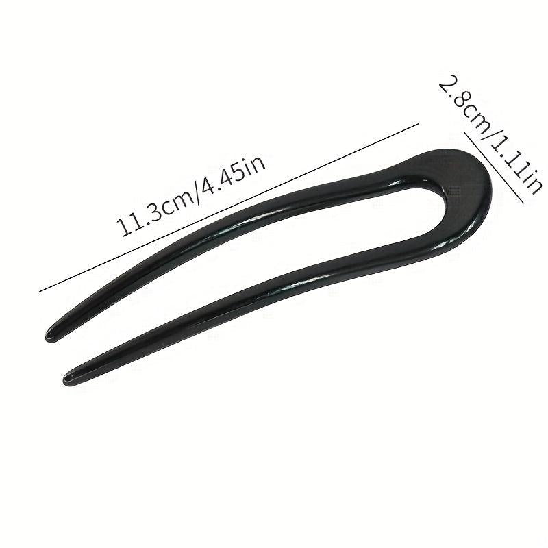 5pcs Vintage U Shape Hair Clips for Women Hair Accessories