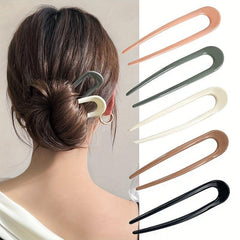 5pcs Vintage U Shape Hair Clips for Women Hair Accessories