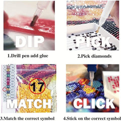 Animal Diamond Painting Kit For Adult DIY Home Decoration