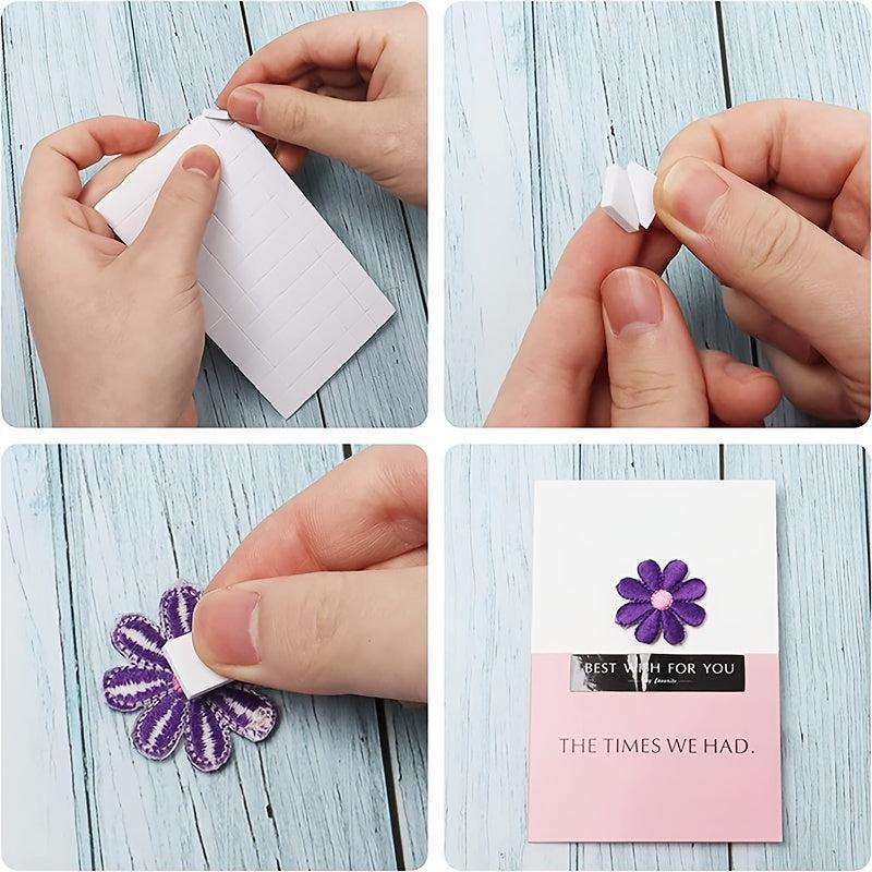 528pcs 3D Double Sticky Foam Brackets for Scrapbook DIY Crafts