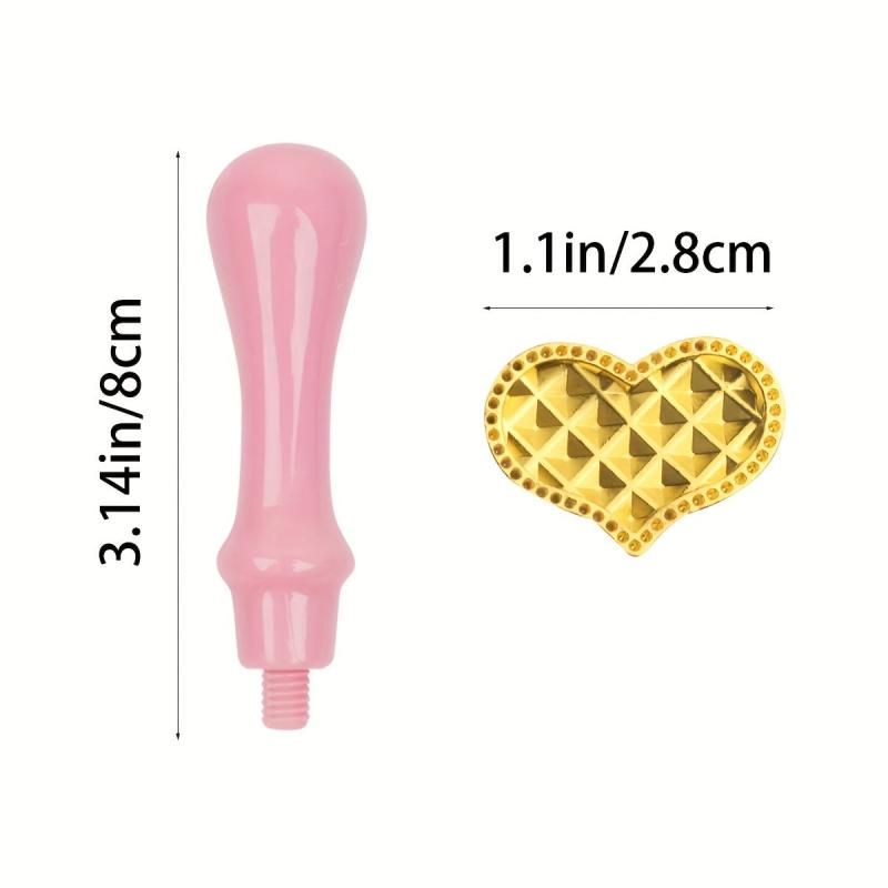 Fire Paint Seal Handle with Love Seal Head