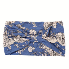 Bohemian Print Yoga Headband Absorbent Stretch Cotton Sports Hair