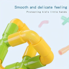 Montessori Water Pipe Building Blocks Toy Construction Educational Gift