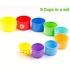 Kids Sorting Stacking Toys Baby Building Toy Stacking Cups