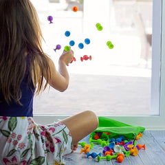 Suction Cup Toys Building Blocks Pop Fidget Construction Set