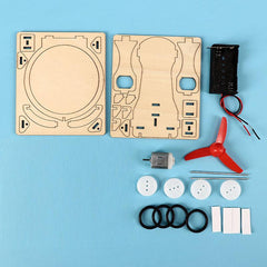DIY Wind Car Kit for Kids Science Experiment Puzzle