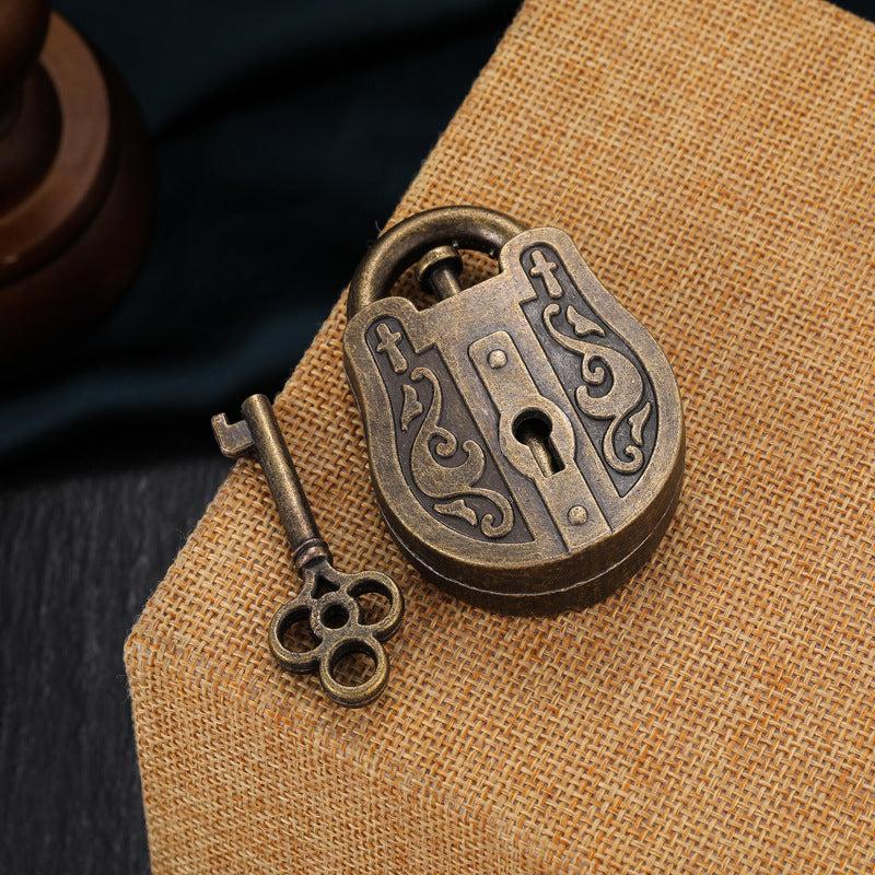 Metal Puzzle God Lock Retro Vintage Slot IQ Mind Brain Teaser Toy