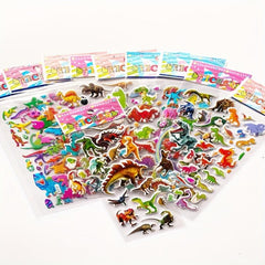 20pcs Random 3D Puffy Bulk Stickers For Party Teachers Craft
