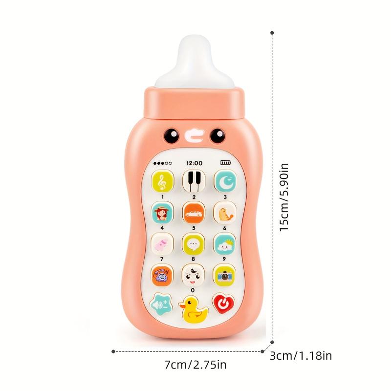 Kids Toy Phone Baby Chewable Music Phone Girl Boy Puzzle Sound