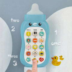Kids Toy Phone Baby Chewable Music Phone Girl Boy Puzzle Sound