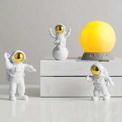 Astronaut Decor Action Figures for Home Office Desktop