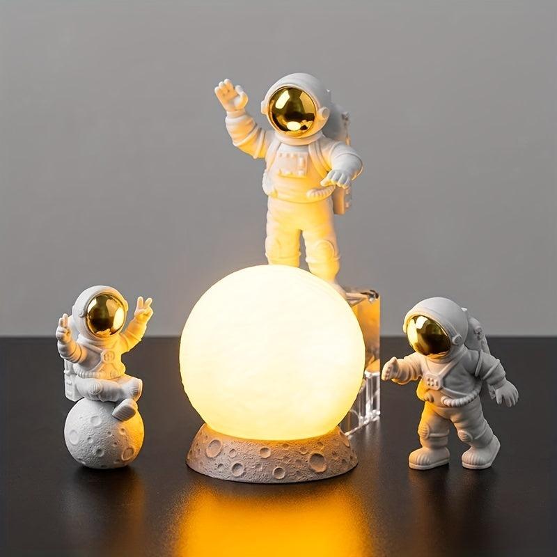 Astronaut Decor Action Figures for Home Office Desktop