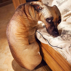 3D Simulation Dog Pillow Plush Toy Funny Plush Doll Ornament