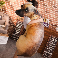3D Simulation Dog Pillow Plush Toy Funny Plush Doll Ornament