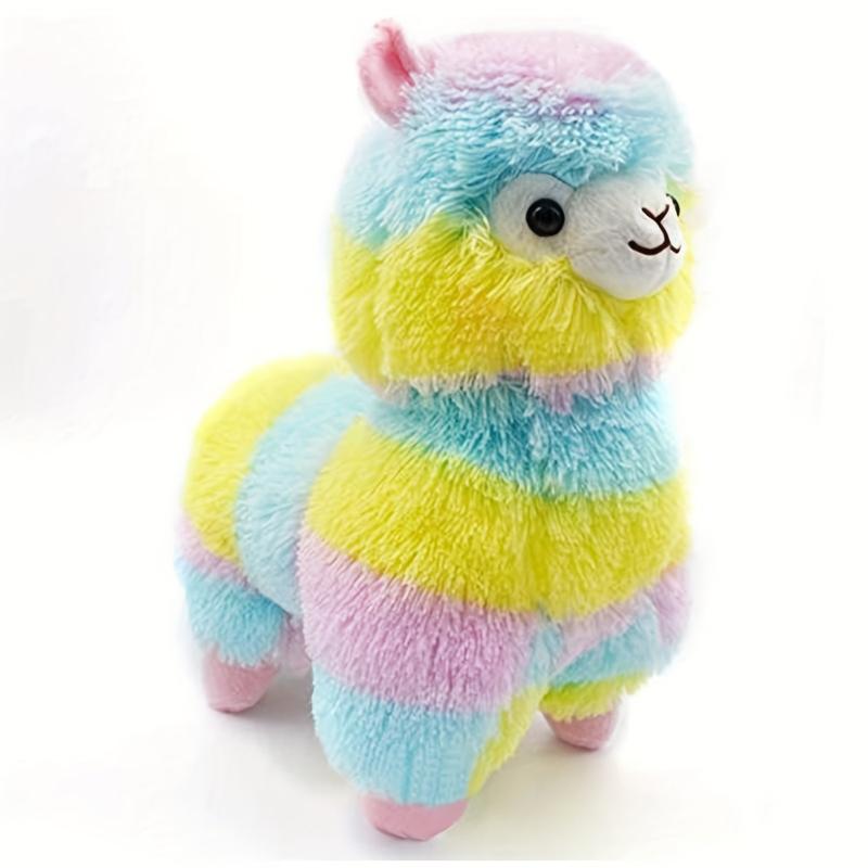 Rainbow Sheep Plush Toy - Ideal Christmas Present for Kids