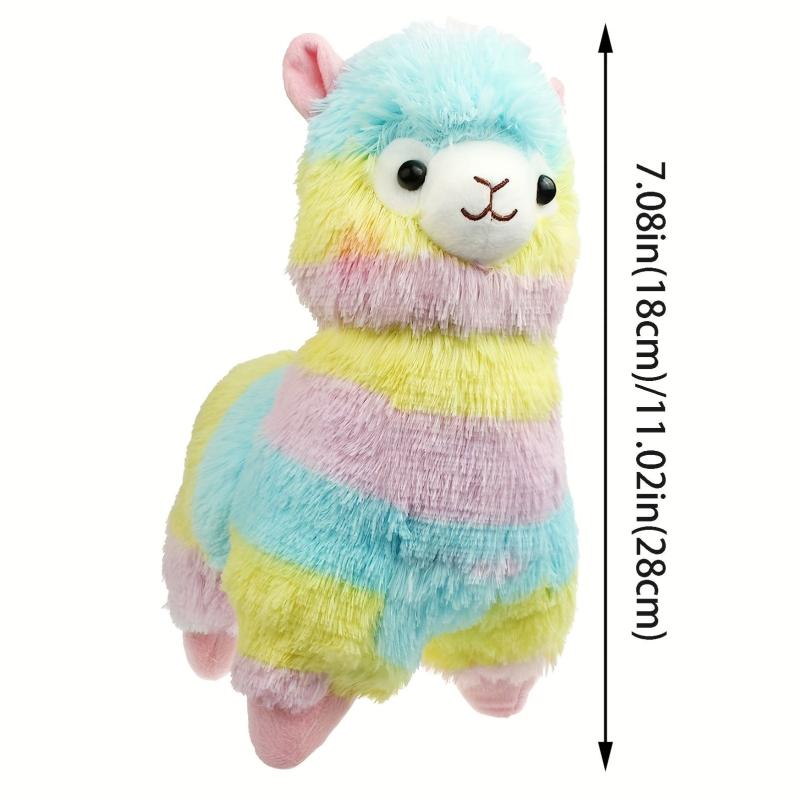 Rainbow Sheep Plush Toy - Ideal Christmas Present for Kids